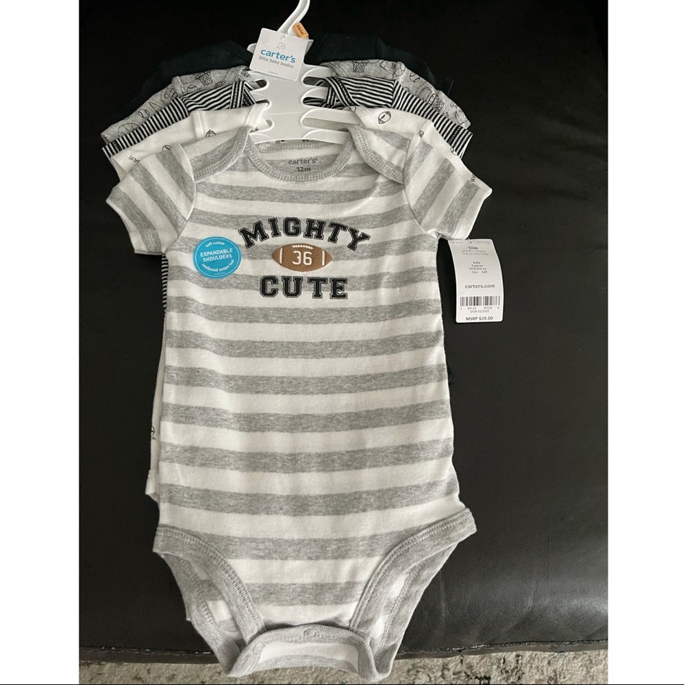 Carter’s Sport Onesies NWT